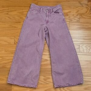 GAP Kids Purple Wide-Leg/Baggy Jeans Size 10 GU